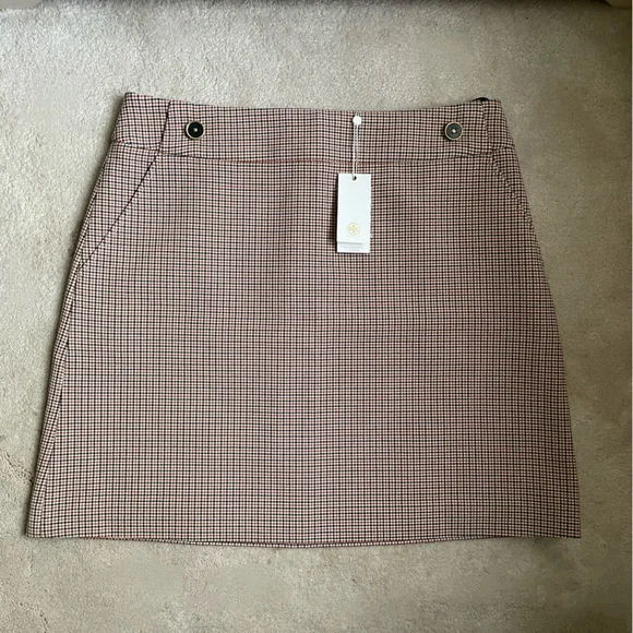 Tory Burch Plaid Mini Skirt - *NEW* - Picture 2 of 7
